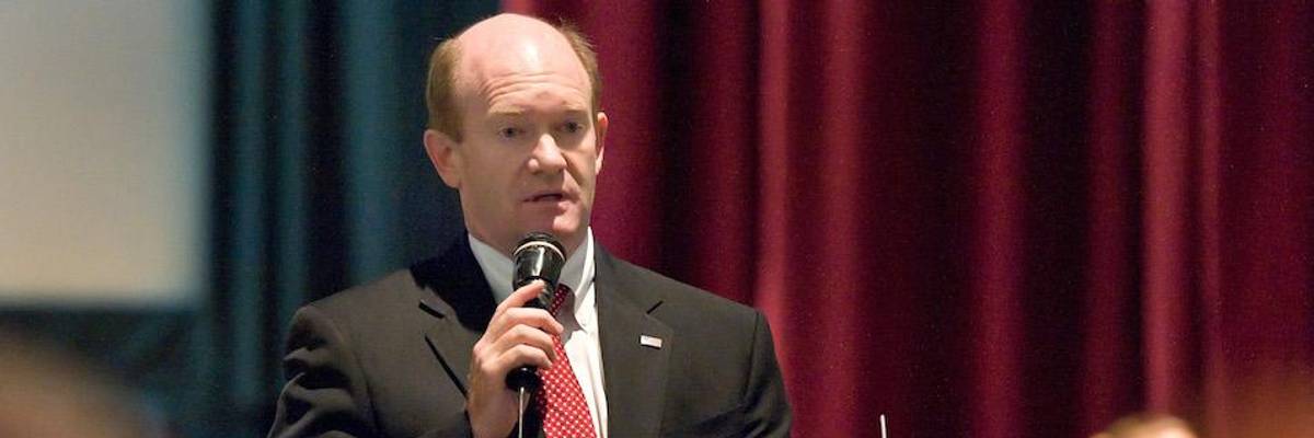 Demand Justice Targets Democratic Sen. Chris Coons For Voting in Favor of Trump Judicial Nominees