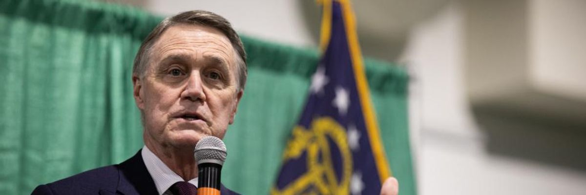 'Utterly Inexcusable': Sen. Perdue of Georgia Profited From Defense Contractor's Stock While Overseeing Naval Spending
