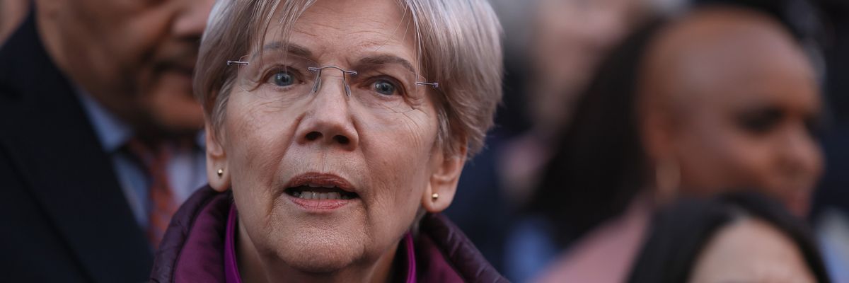 U.S. Sen. Elizabeth Warren (D-Mass.)