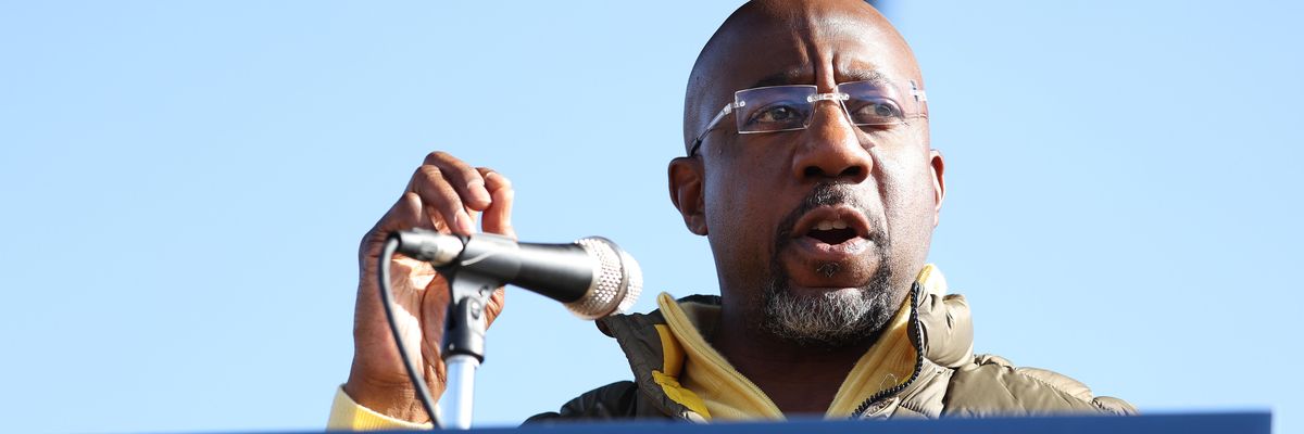 U.S. Sen. Raphael Warnock.