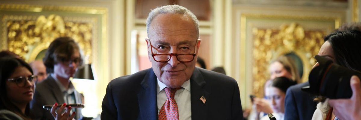 U.S. Senate Minority Leader Chuck Schumer (D-N.Y.)