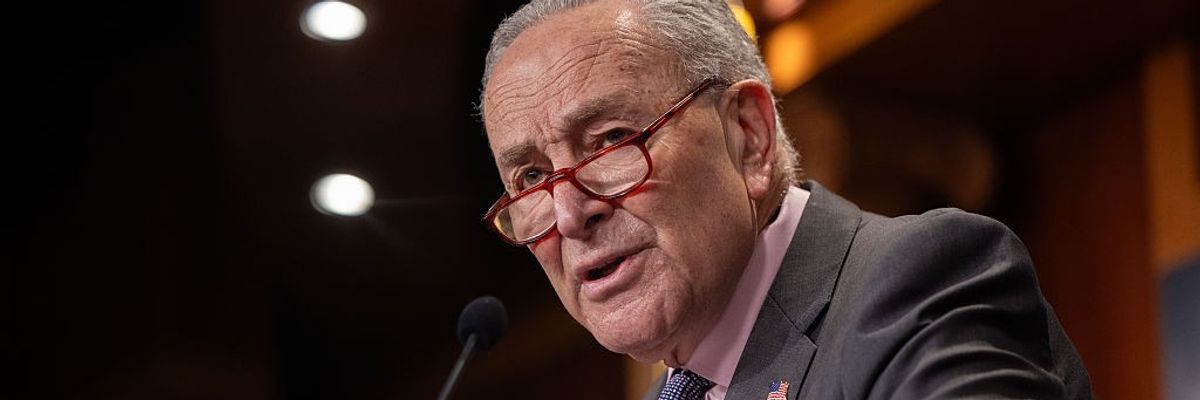 U.S. Senate Minority Leader Chuck Schumer