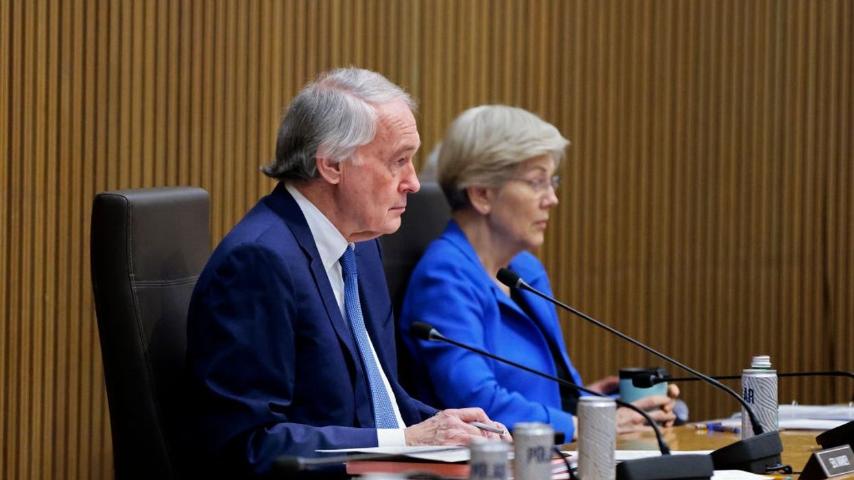U.S. Sens. Ed Markey and Elizabeth Warren