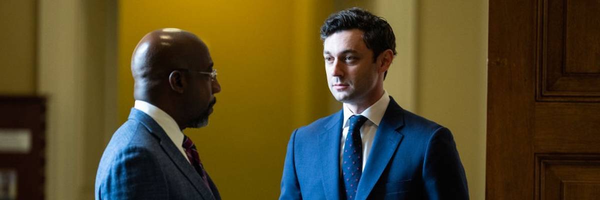 U.S. Sens. Raphael Warnock and Jon Ossoff