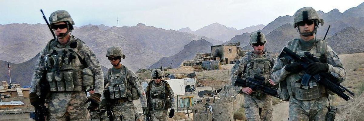 'Legacy of War': Obama Quietly Hiking US Troop Numbers in Afghanistan