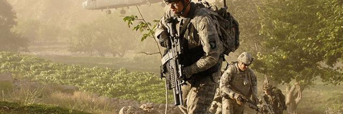Soldados estadounidenses en Afganistán