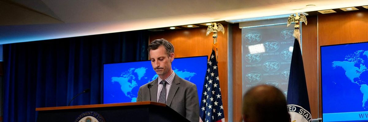 State Dept Spokesperson Under Fire for 'Spineless' Refusal to Condemn Israel's Killing of Children in Gaza