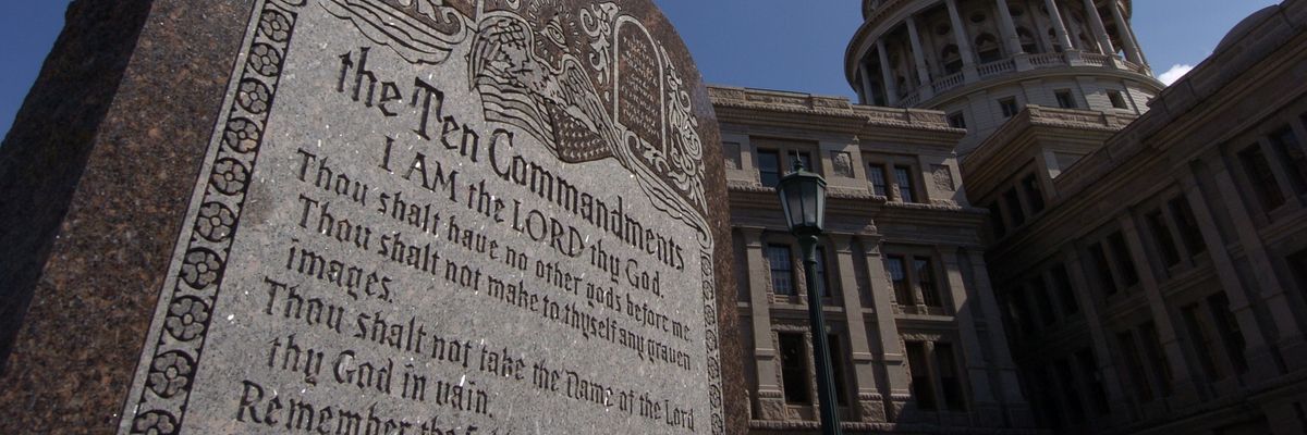 U.S. Supreme Court Contemplates Ten Commandments Displays