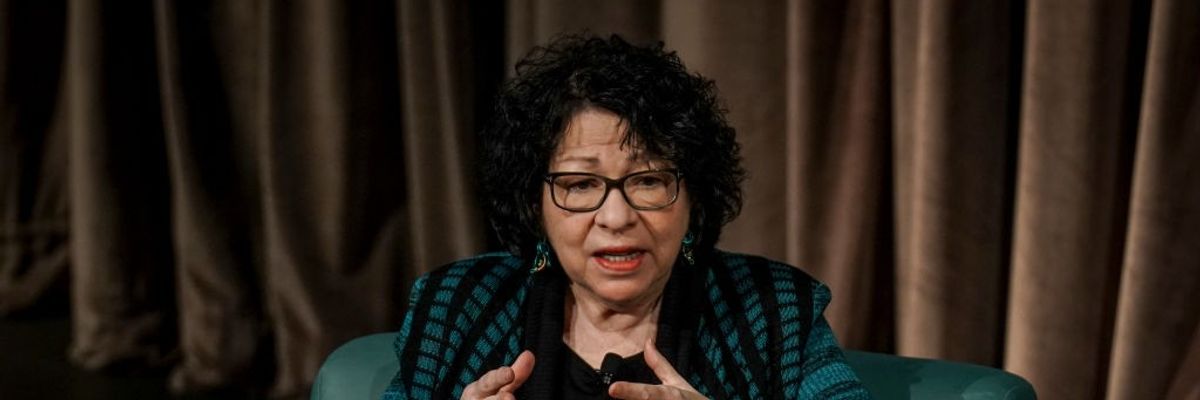 U.S. Supreme Court Justice Sonia Sotomayor