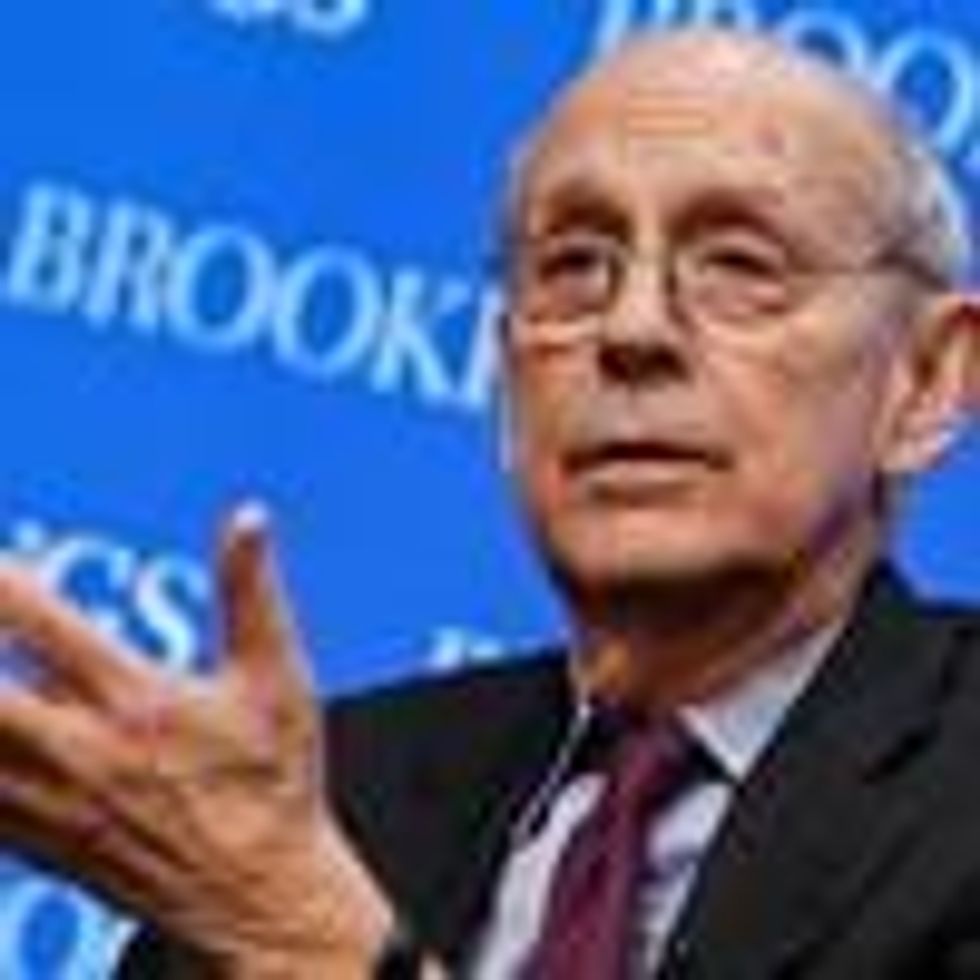 U.S. Supreme Court Justice Stephen Breyer speaks at the Brookings Institution on January 21, 2016. (Photo: Paul Morigi/Brookings Institution/Flickr/cc)