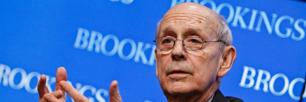 'Retire, Breyer': Progressive Group Joins Growing Call for SCOTUS Justice to Step Down