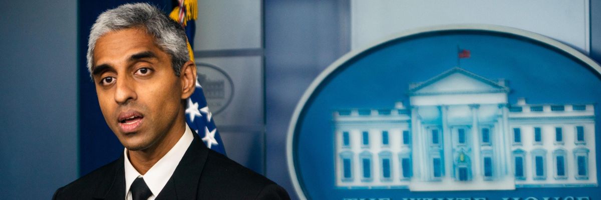 U.S. Surgeon General Dr. Vivek Murthy speaks during the daily press briefing in the James Brady Room at the White House on July 15, 2021. (Photo: Demetrius Freeman/The Washington Post via Getty Images)