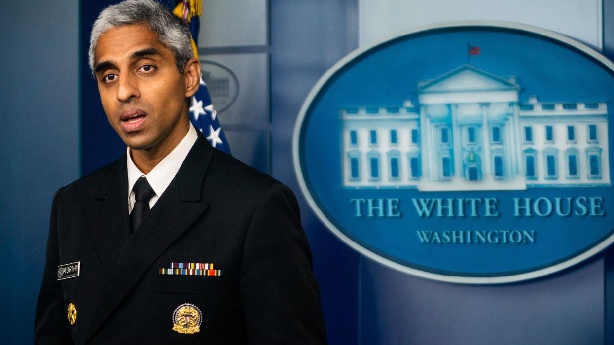 U.S. Surgeon General Dr. Vivek Murthy speaks during the daily press briefing in the James Brady Room at the White House on July 15, 2021. (Photo: Demetrius Freeman/The Washington Post via Getty Images)