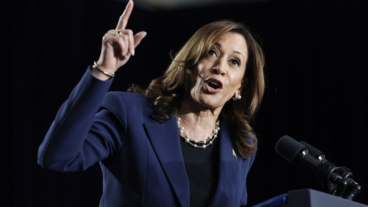 U.S. Vice President and Democratic presidential candidate Kamala Harris