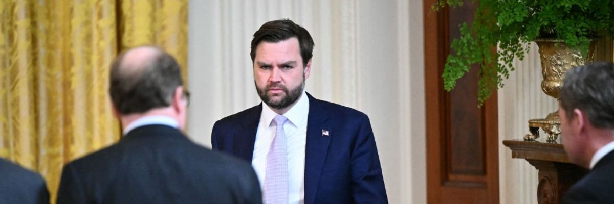U.S. Vice President JD Vance arrives at the White House