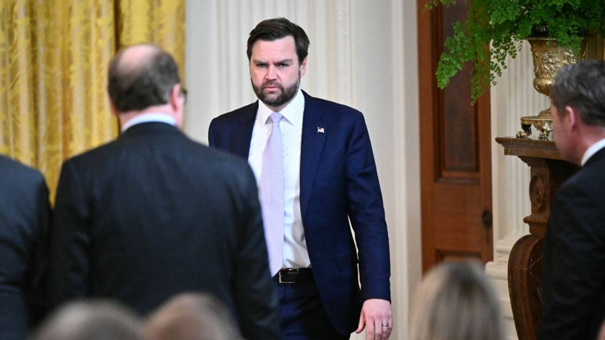 U.S. Vice President JD Vance arrives at the White House