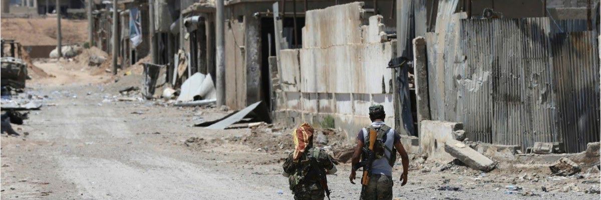 Legal? Despite Withdrawal Pledge, Trump's Massive Mission Creep in Syria