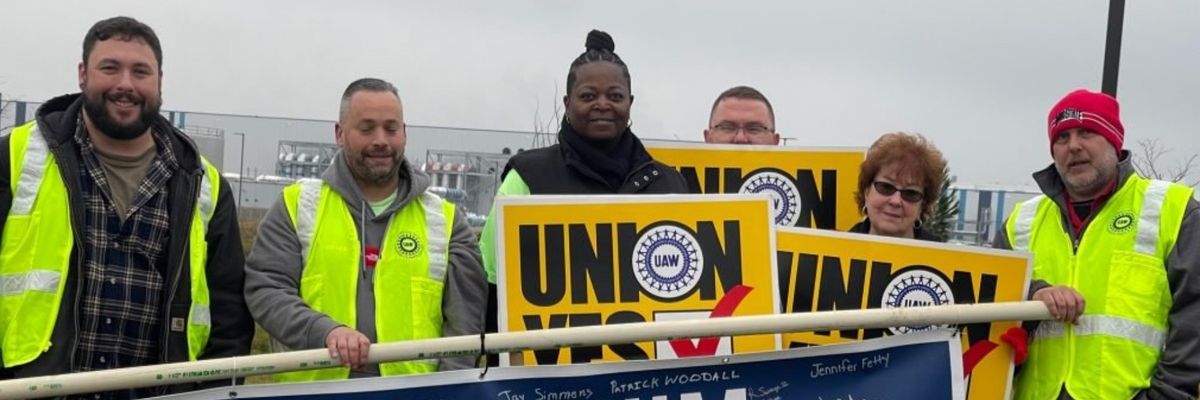 UAW Ultium workers in Lordstown, Ohio