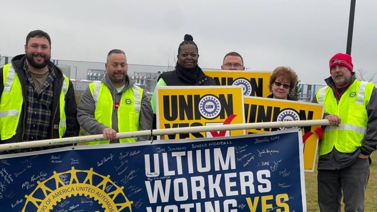 UAW Ultium workers in Lordstown, Ohio
