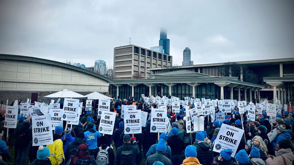 UIC faculty strike