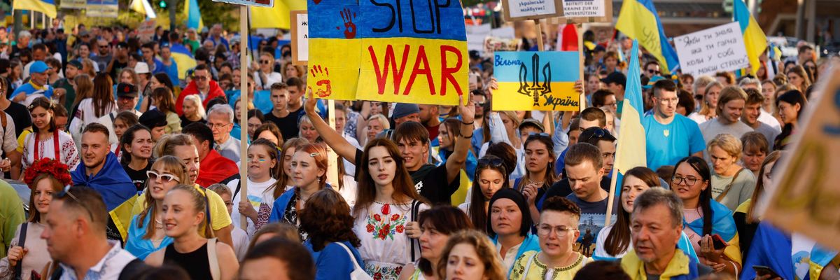 Ukraine anti-war protest