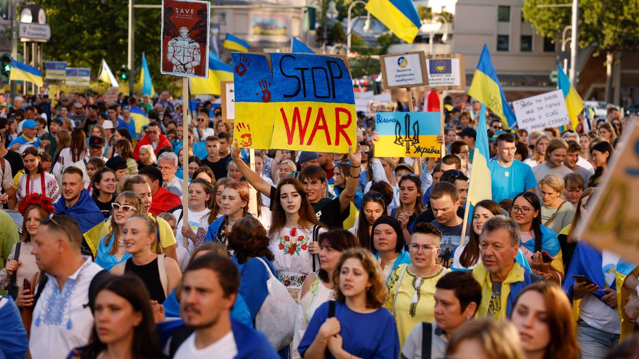 Ukraine anti-war protest