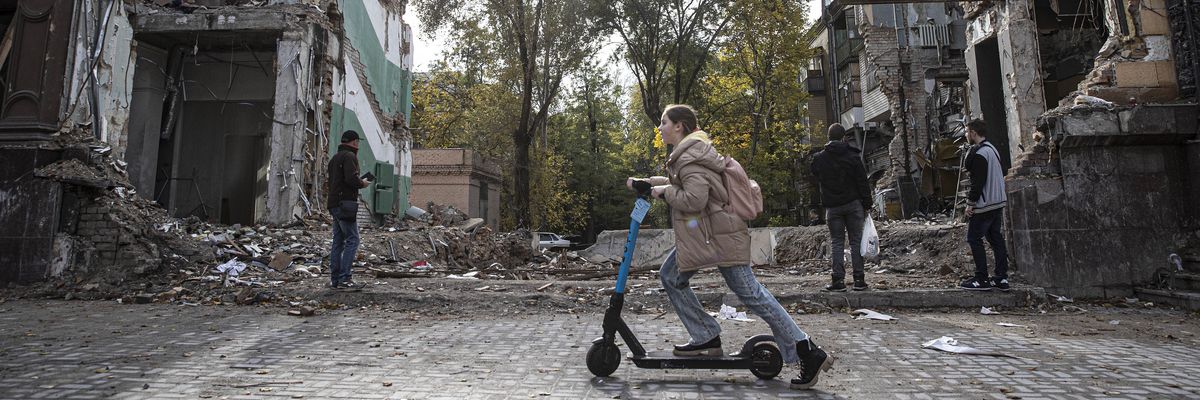 Ukraine's Zaporizhzhia heals its' wounds during Russia-Ukraine war