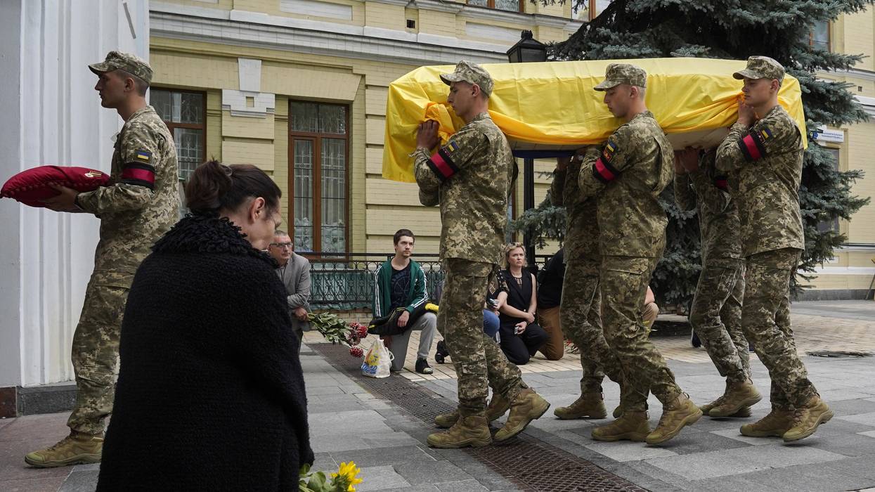Ukraine soldier laid to rest