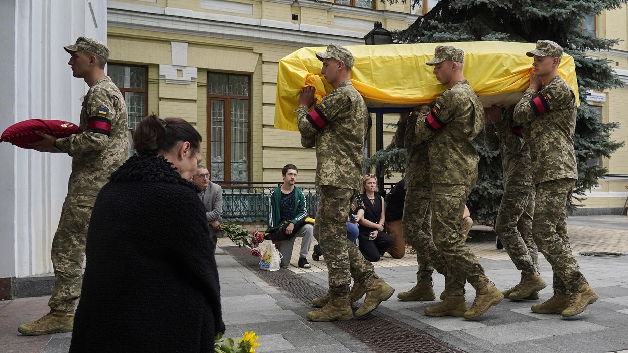 Ukraine soldier laid to rest
