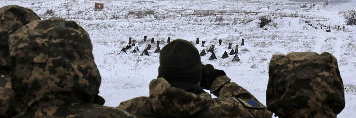 Ukraine soldiers.