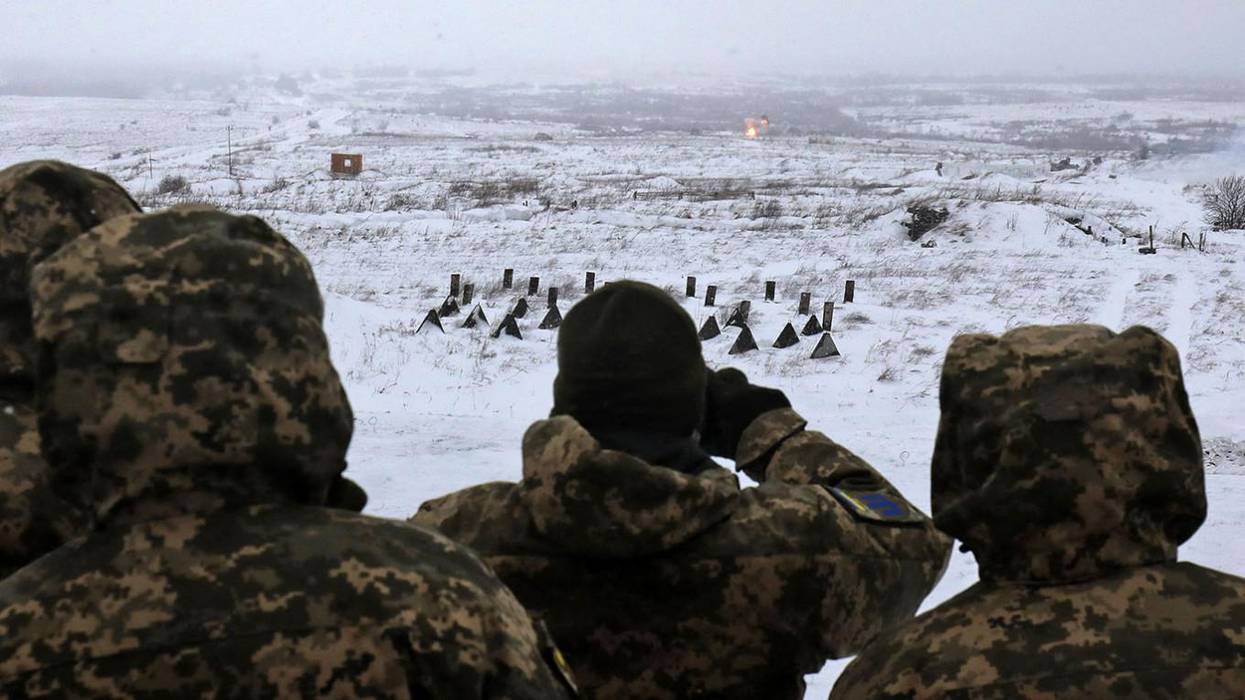 Ukraine soldiers.