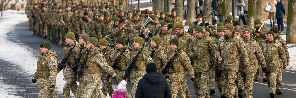 Ukraine troops