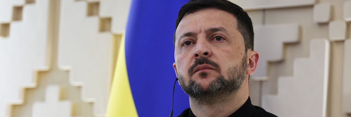Ukrainian President Volodymyr Zelenskyy