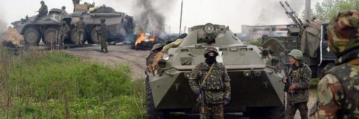 Diplomatic 'Hope' Destroyed? Helicopters Down as Kiev Attacks East