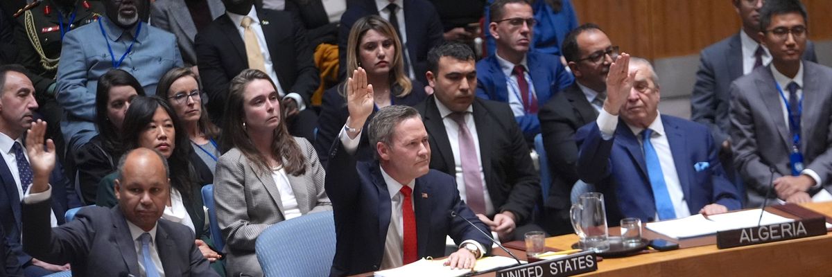 UN Security Council adopts resolution establishing Gaza Board of Peace, stabilization force