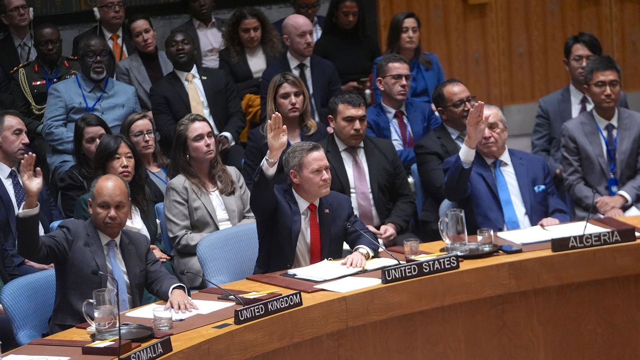 UN Security Council adopts resolution establishing Gaza Board of Peace, stabilization force