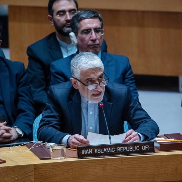 UN Security Council Holds Emergency Session After U.S. And Israel Attack Iran
