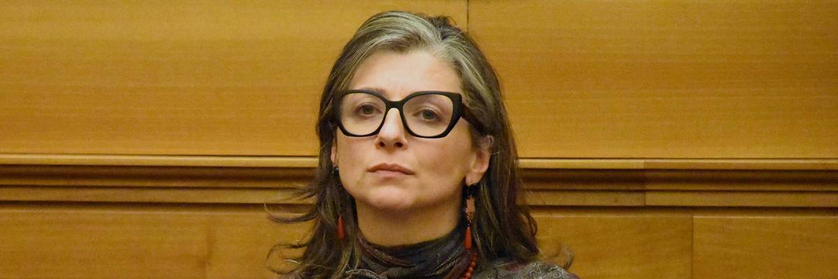 UN Special Rapporteur on Palestine Francesca Albanese...