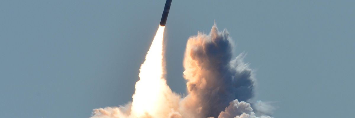 unarmed Trident II D5 missile