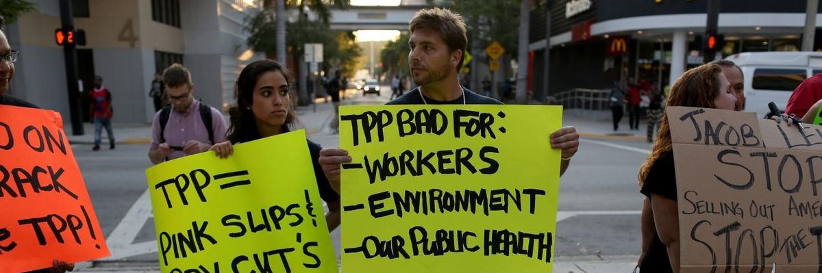 A Progressive's Lament about the Trans-Pacific Partnership