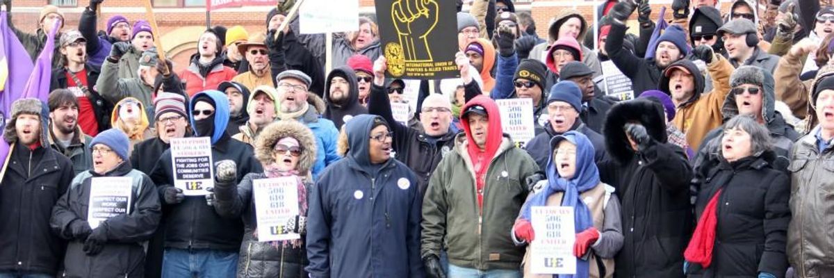 Despite 'Relentless' Assault by Corporate America, Gallup Poll Shows Support for Unions at Near 50-Year High