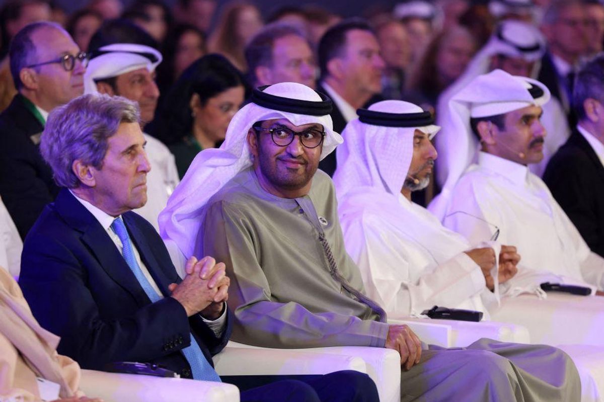Sultan Al Jaber is a dashing figure