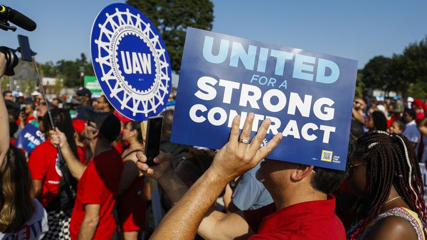 United Auto Workers members