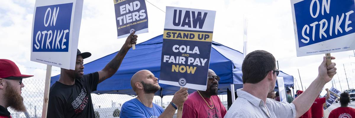 United Auto Workers members