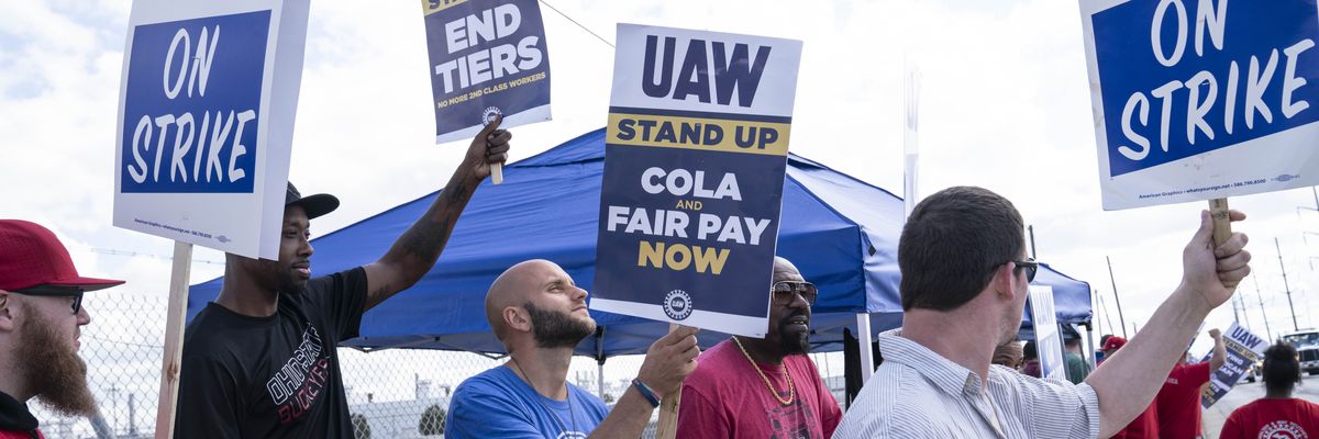 United Auto Workers members