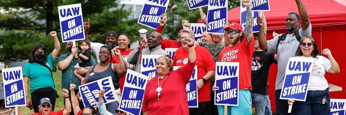 United Auto Workers members