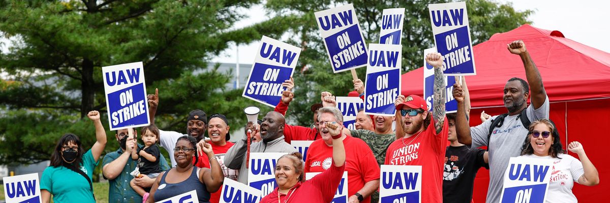United Auto Workers members
