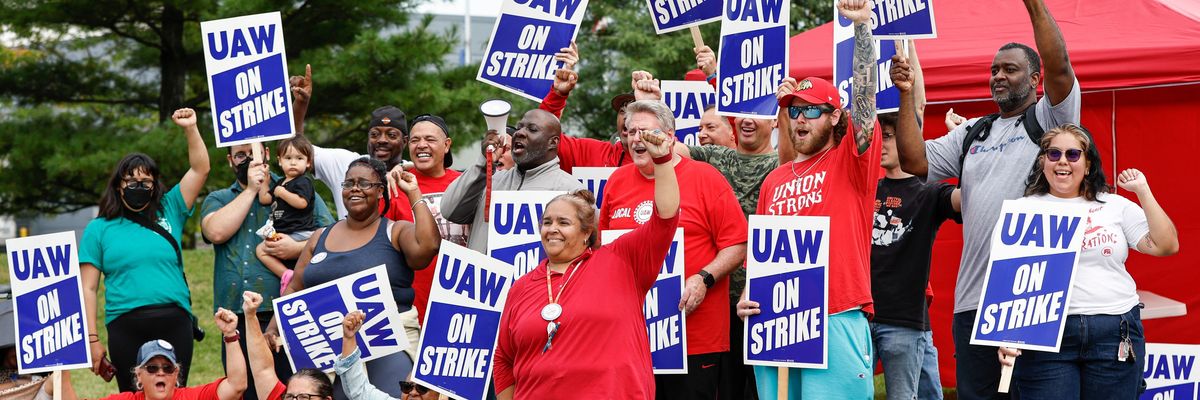 United Auto Workers members