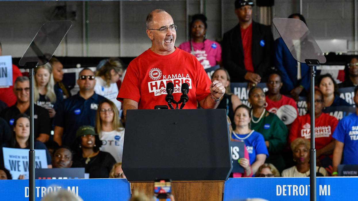 United Auto Workers president Shawn Fain