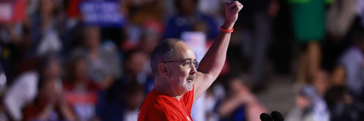 United Auto Workers president Shawn Fain